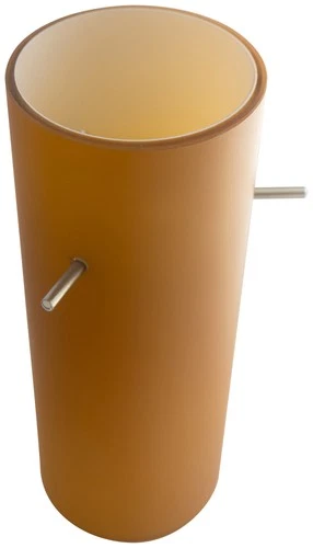 Access Lighting 23130 Cylinder 4" W x 10" L Lighting Shade - White - Picture 3 of 9