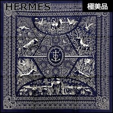 HERMES Hermes Scarf Carr 55 ENTRE CIEL ET MER Between Sky and Sea from Japan