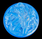 Art Deco Style Embossed Nude Weils Import made To Look Like Ingrid Blue VTG 1979 — photo 1