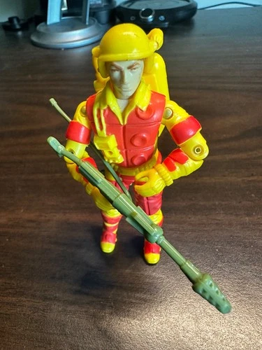 1984 GI JOE BLOWTORCH v1 (95% Complete) Hasbro ARAH Vintage Figure