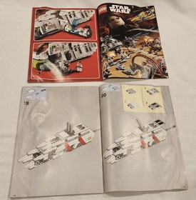 LEGO Star Wars 7676 Republic Attack Gunship - Stickers & Instruction Manuals
