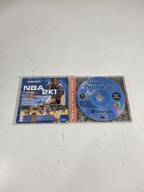 Sega Dreamcast NBA 2k Sega Sports CIB Complete Tested Works 