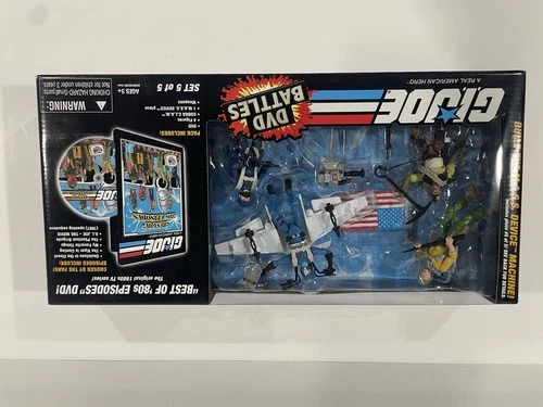 GI Joe 25th Anniversary DVD Battle Pack – Best of the 80’s (Set 5 of 5)–Unopened