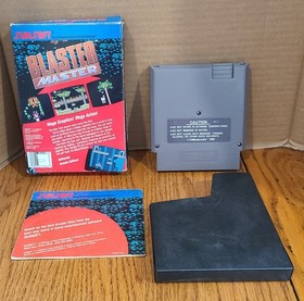 Nintendo NES Blaster Master CIB Box,manuale,protettore funzionante leggi
