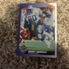 1991 Score #20 Barry Sanders