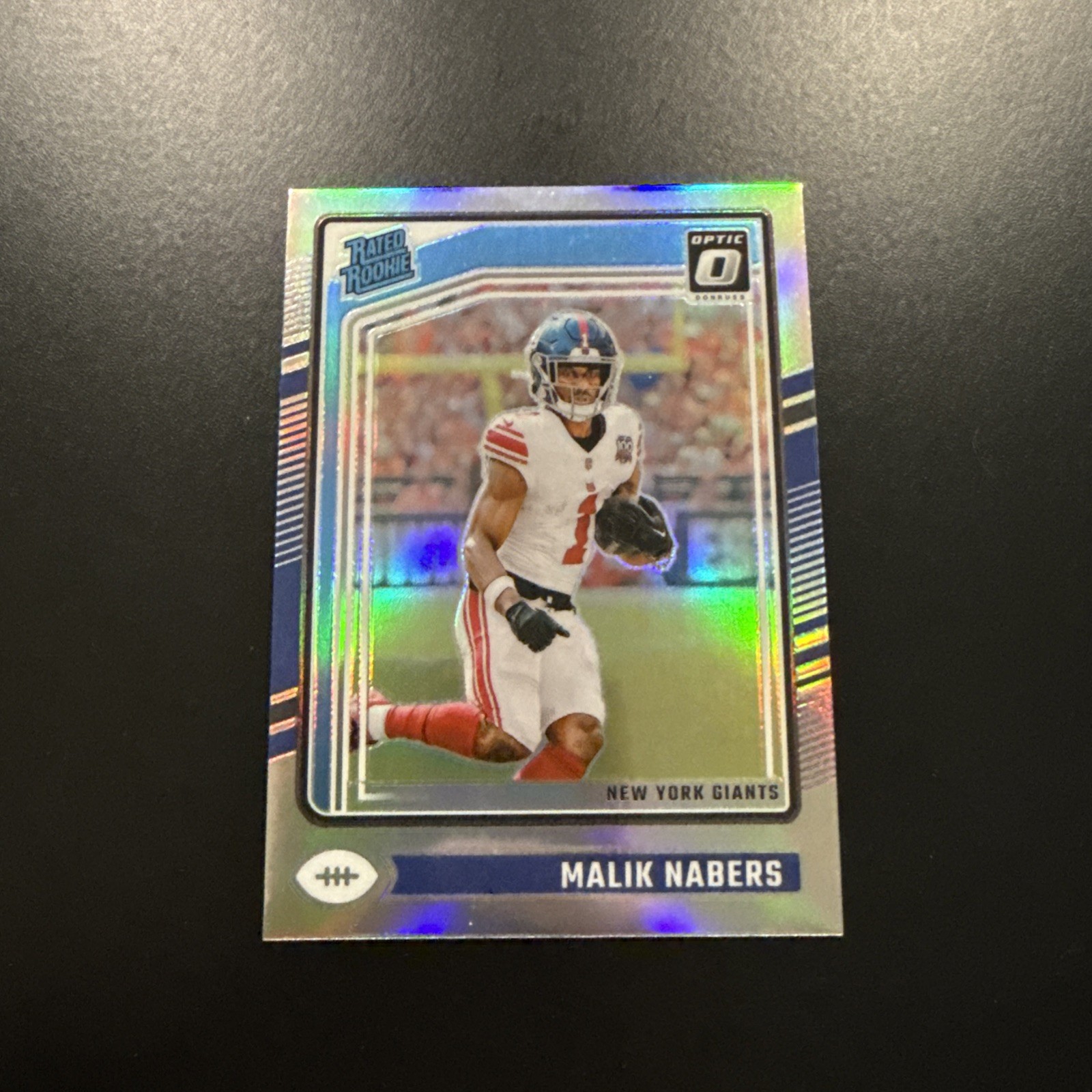 2024 Donruss Optic Rated Rookie Silver Prizm #271 Malik Nabers RC