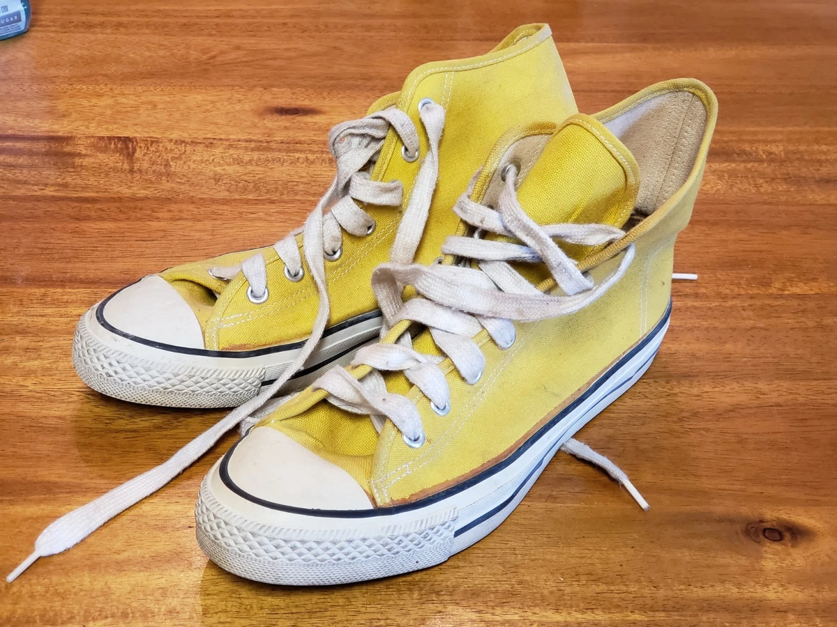 Yellow Athletic Vintage Shoes for Men for sale | eBay