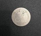 1883 Seated Liberty Silver Dime Poor Condition