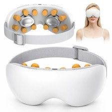 Eye Massager, Heated Eye Mask, Eye Massager with Heat and Cooling, Migraine M...