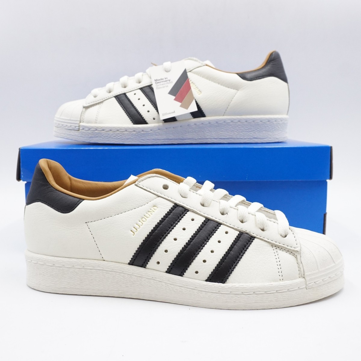 JJJJound × adidas Originals Superstar 82 adidas Superstar 82 JJJJound Men's Sneakers in White/Black