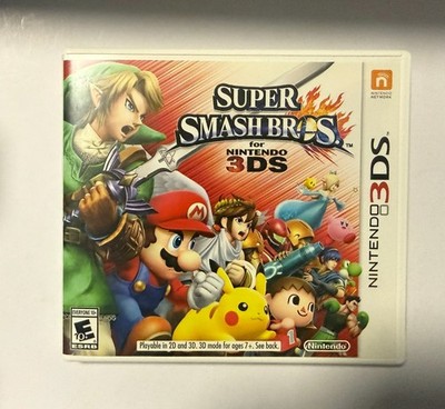 Super Smash Bros for Nintendo 3DS Complete CIB, Tested Working