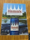 Hamms Beer Vintage Style Banner Lake Scene Garage Mancave Wall Decor 36x48