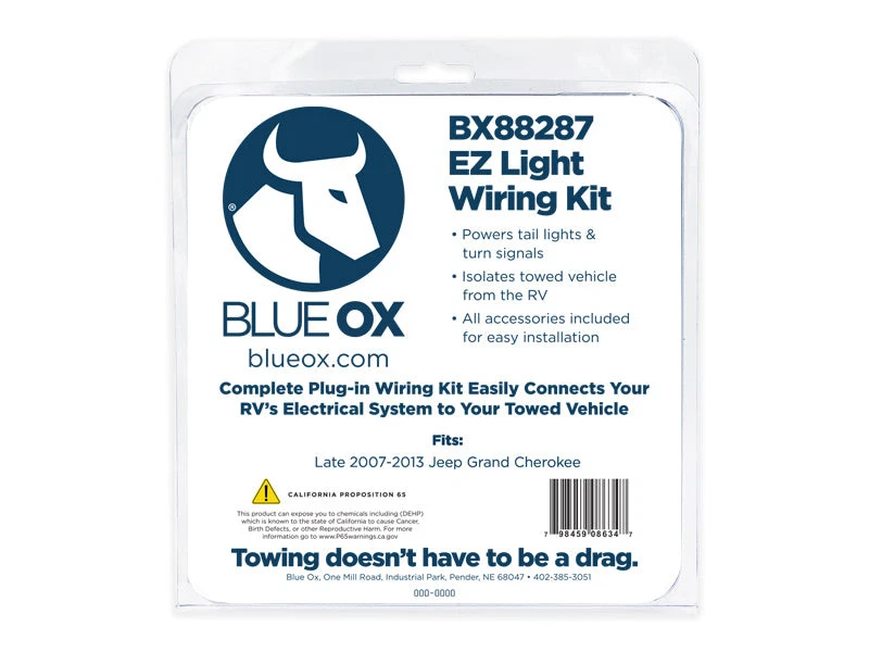 Blue Ox EZ Light Wiring Harness Kit BX88287 - Durable & Easy Install - Image 2 of 2