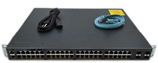 Cisco Catalyst 2960X-48FPS-L 48-Port Gigabit Switch with Stack Module 