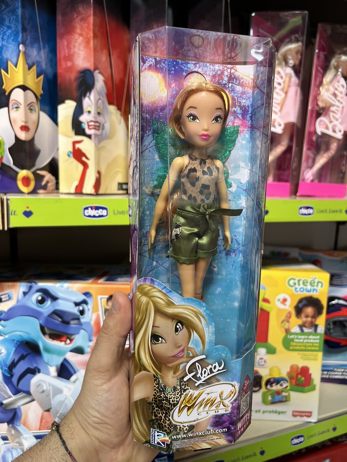 Winx Club Magic Reveal / Witty Toys/ Bambola Flora  / legopina11