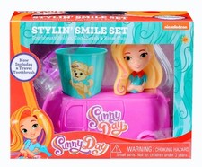 Nickelodeon Toothbrush Sunny Day kids Stylin' Smile Toothbrush and Holder Set