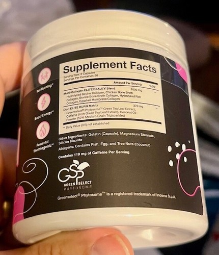 obvi. COLLAGENIC BURN ELITE - Metabolism, Fat Burning & Beauty - 60 Cap - 07/27! - Picture 2 of 4