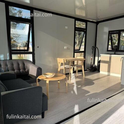 New 2.4m ceiling expandable Container Home 20ft heightened 2bed patio all roof - Picture 6 of 8