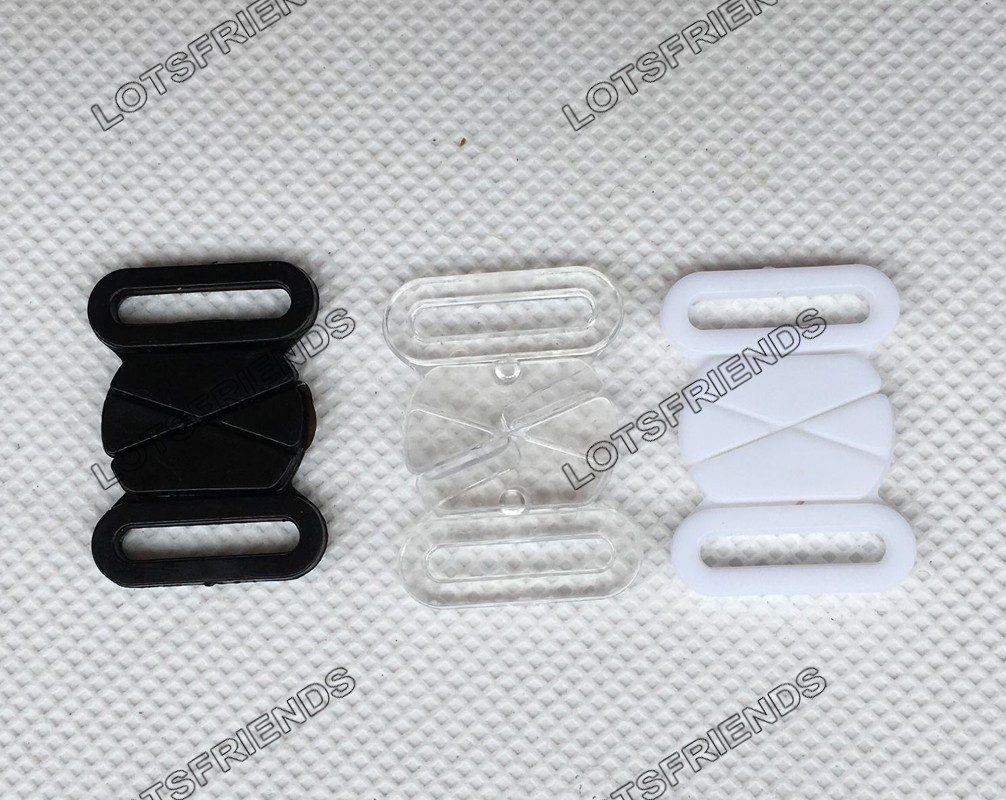 Clasp Accessories Bras Sew  Plastic Underwear Bikini Clip - 50