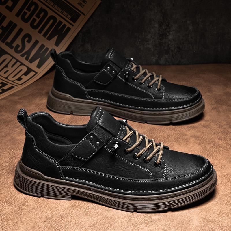 SAOLA Scarpe piatte uomo tempo libero primavera pompa autunno outdoor Oxford suola stringata suola spessa