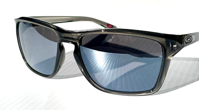 NEW Oakley SYLAS Grey Smoke POLARIZED Galaxy Chrome Mirror lens