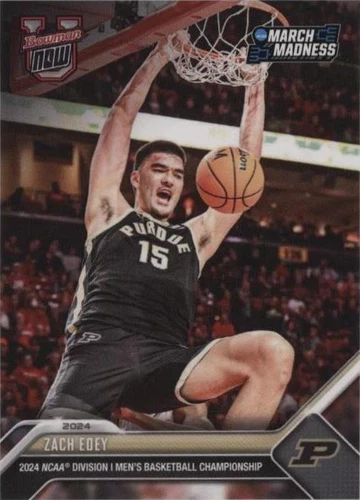 2023-24 Bowman U Now Ncaa March Madness - Zach Edey #12