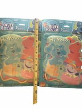 Blues Clues Blues Room 5 Big Stickers New Sealed 2005 NOS