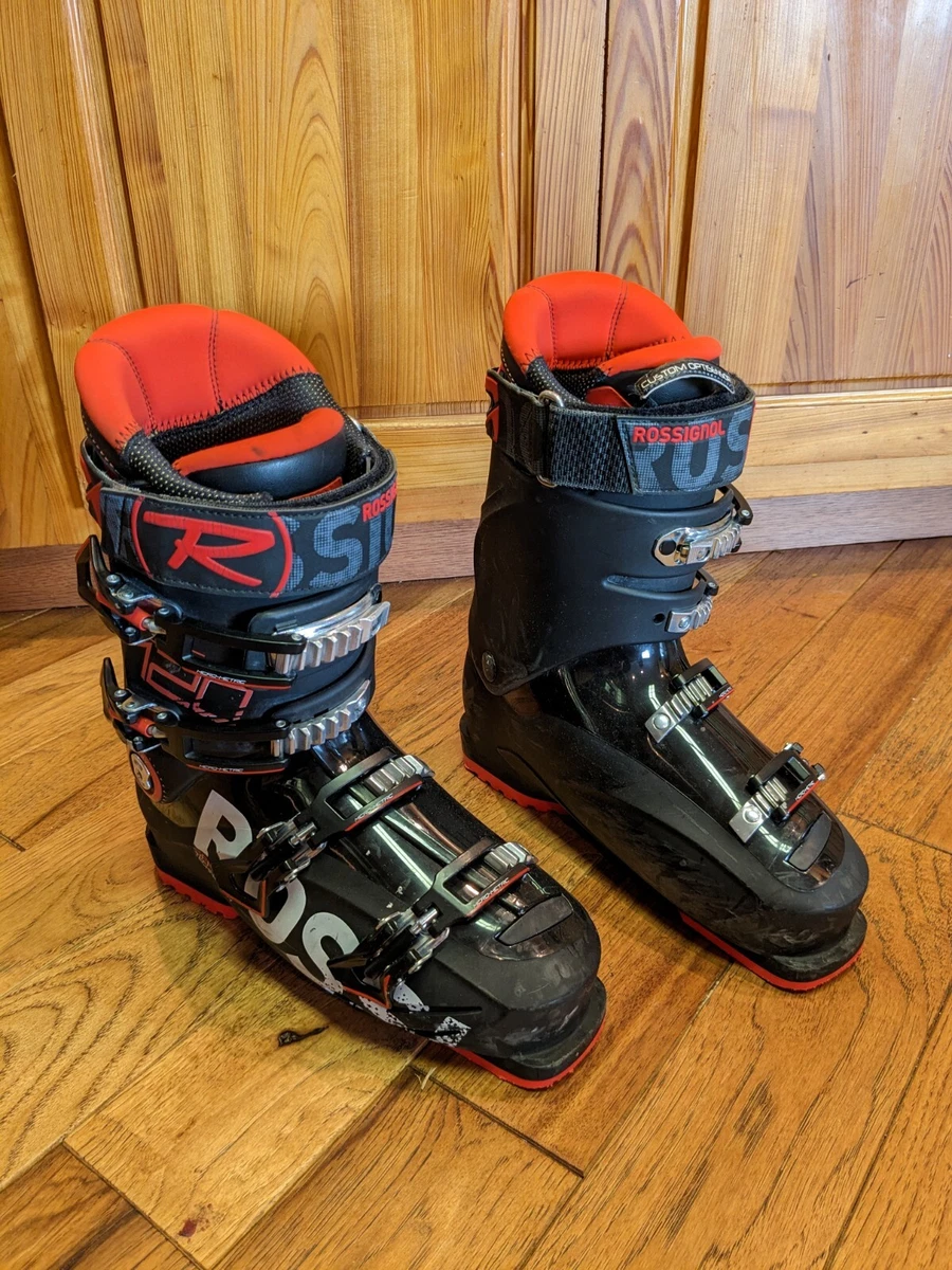 Rossignol Rossi Alias 120 Used Men s Ski Boots Size 26.5 EUC Black Red