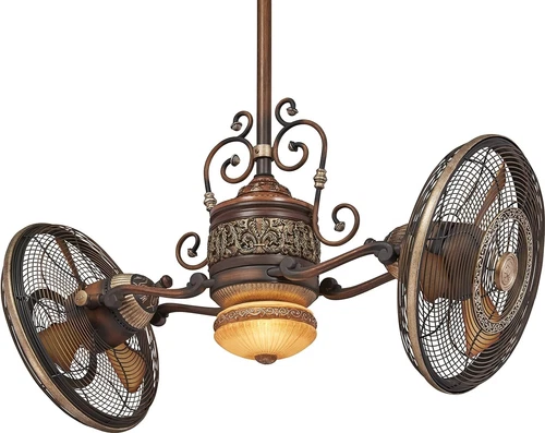 Minka-Aire F502-BCW Traditional Gyro Belcaro Walnut 42-Inch LED Ceiling Fan - Picture 1 of 5