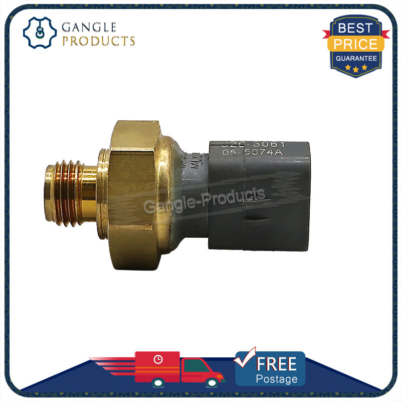 320-3061 Oil Fuel Pressure Sensor Fuel Rail Sensor For Caterpillar | eBay