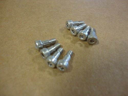 BIG DOG MOTORCYCLES PCB HAND CONTROL SWITCH SCREW SET PRECISION 18-8 SHOULDER SS - Bild 1 von 4