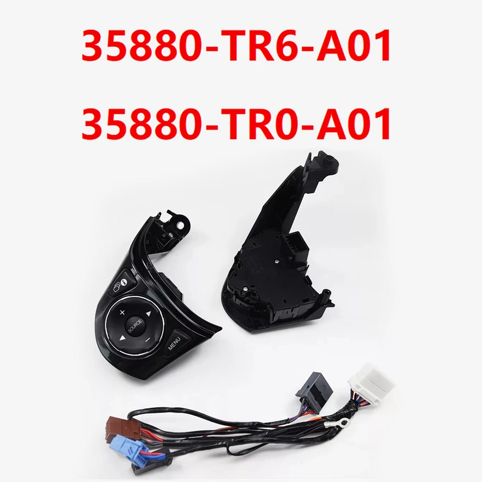 Botón interruptor de control de audio y crucero del volante para Honda Civic 2012-15 1,8 L Foto 4 de 4