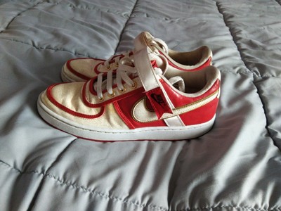 red glitter tennis shoes womens