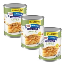 APPLE Fruit Pie Filling & Topping 21 Oz 3 Pack (Brand may Vary)