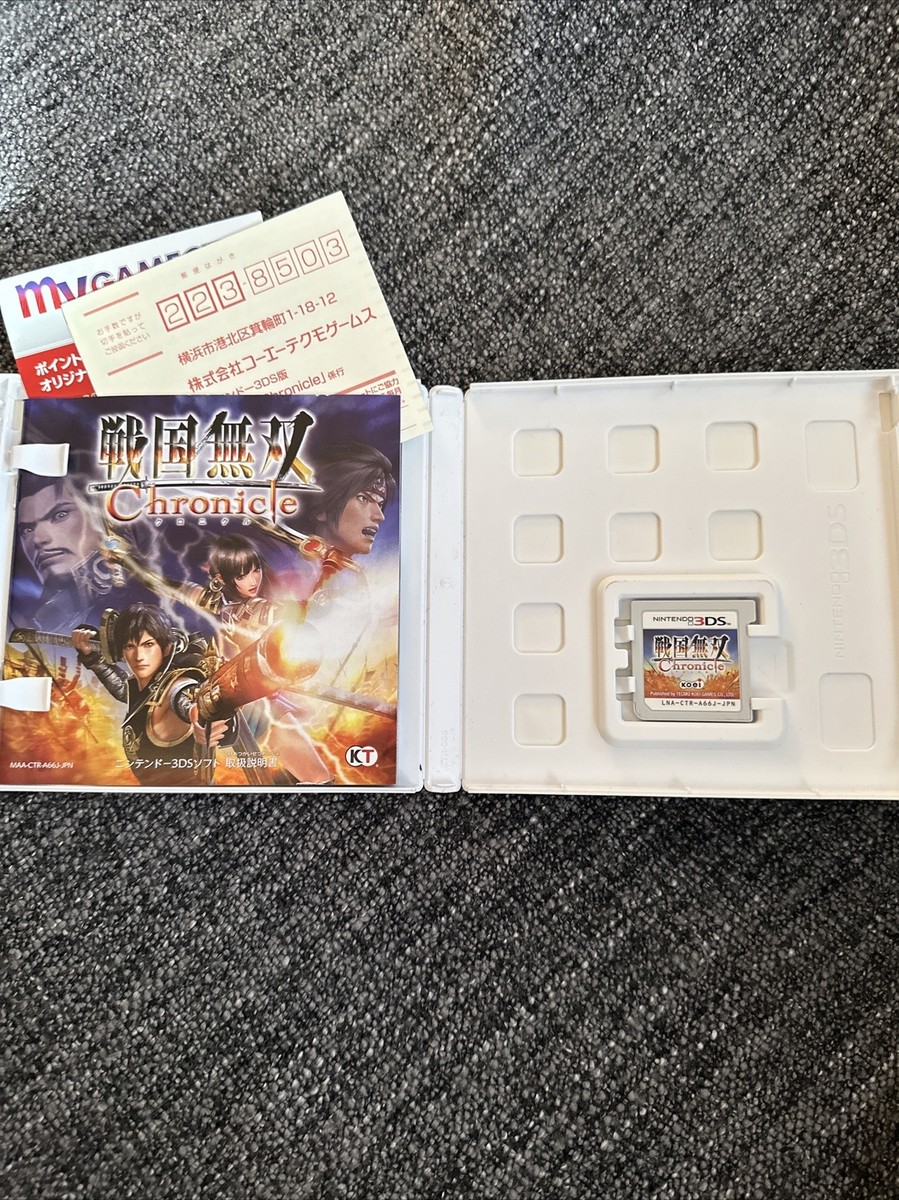 Samurai Warriors Chronicle Nintendo 3DS Japan USA Seller | eBay