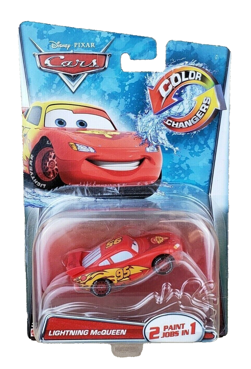 Disney Cars 1:55 Scale Color Changers LIGHTNING MCQUEEN Paint