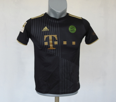 FC Bayern Munchen Lewandowski シャツ 黒 Lewandowski #9 Bayern Munich 2014 2015 Third Football Shirt