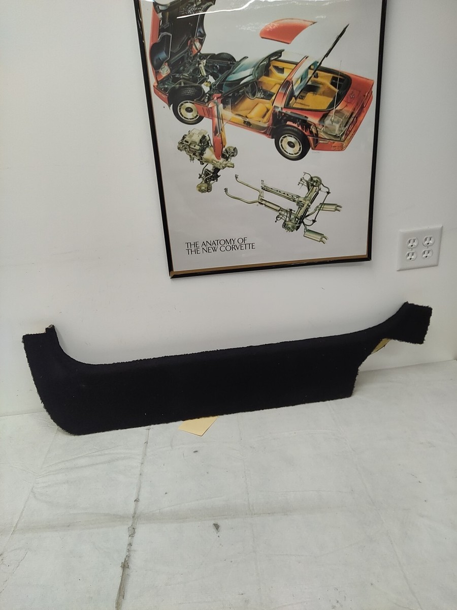 1988-1989 C4 Corvette Passenger Side (Right) Door Sill Carpet Trim