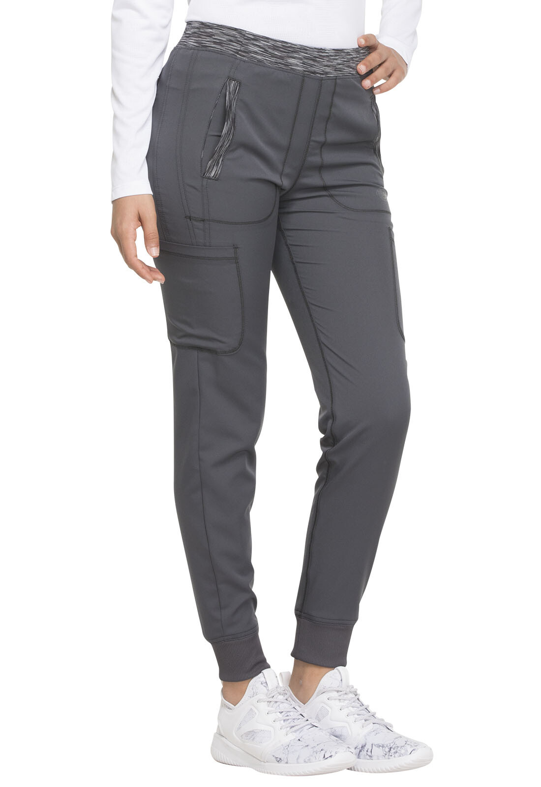 Dickies+Dynamix+Natural+Rise+Tapered+Leg+Jogger+Scrub+Pant+Pewter+Size