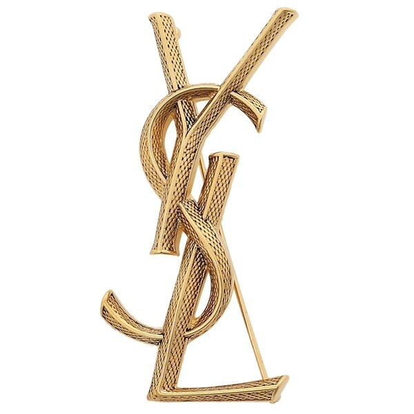 SALE SAINT LAURENT PARIS Brooch Cassandra Opium Snake