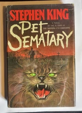 Pet Sematary by Stephen King 1983 Doubleday 1st Edition 1st Printing Hardcover