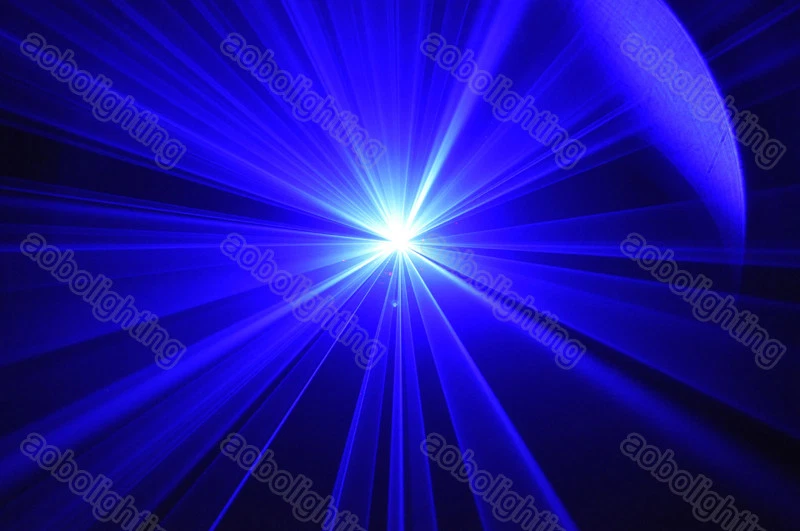 500mW Blue 450nm Stage Laser Light DJ Party Nightclub Disco Lighting Show DMX - Image 2 of 4
