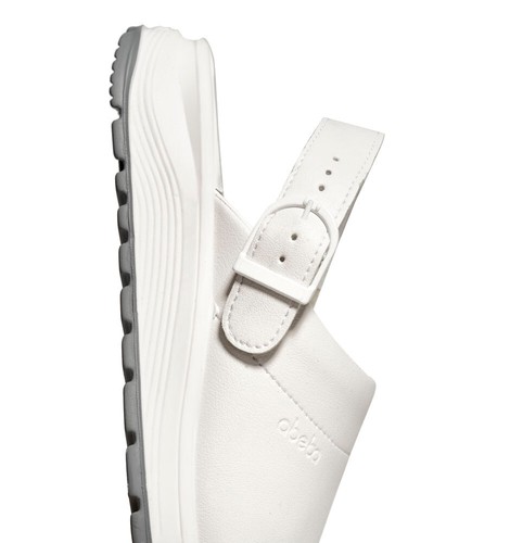 Medizinische Clog ACTIVE 87021 Weiß OB Abeba Glattleder Berufsschuh - Bild 6 von 6