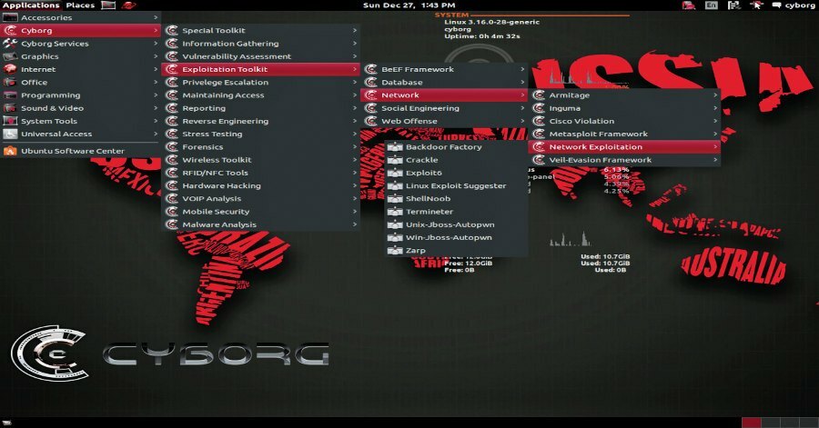 HACKING USB BOOT PRO HACKING OPERATING SYSTEM 1100+ TOOLS HACK ANY PC ...