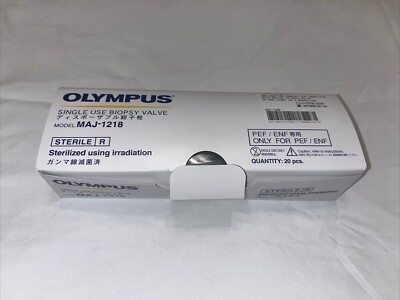 Olympus MAJ-1218 Biopsy Valves for Endoscopes, OEM & NEW! 20 Pack