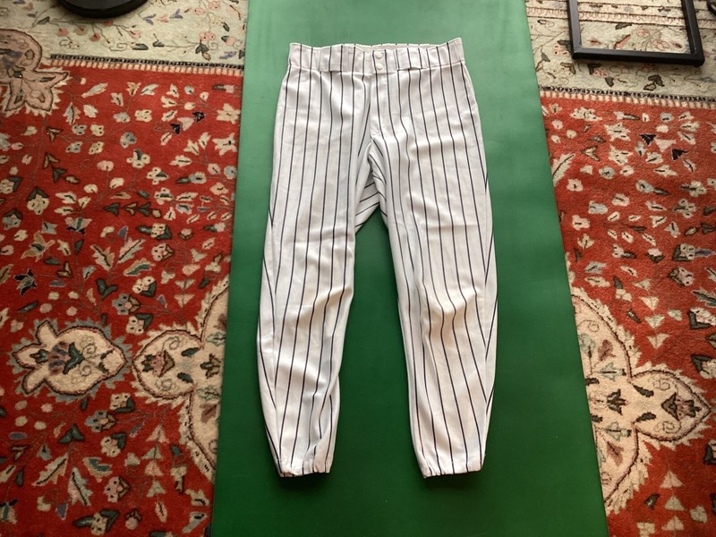 1989 Clint Hurdle St. Lucie Legends game used pants in the defunct Senior League