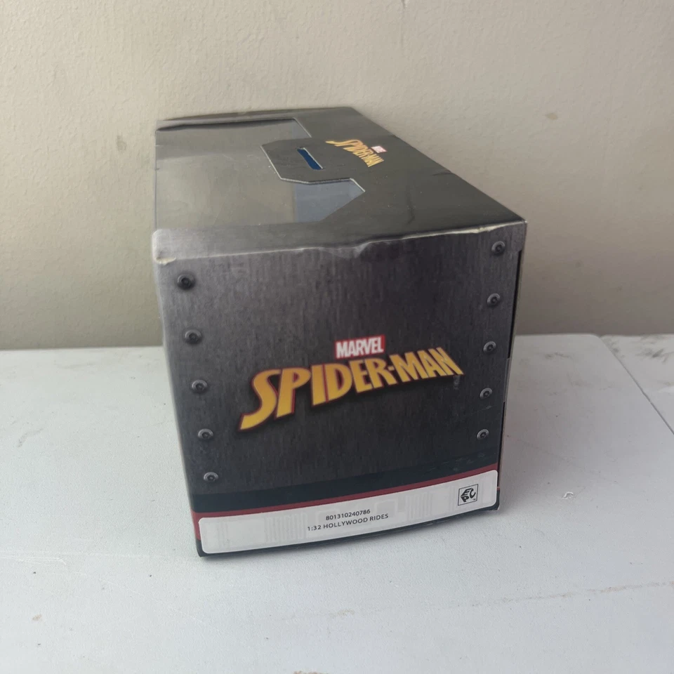 NIB 2021 2017 FORD GT SPIDER MAN MARVEL RED BLUE JADA TOYS DIECAST 1/32 - Image 3 of 4