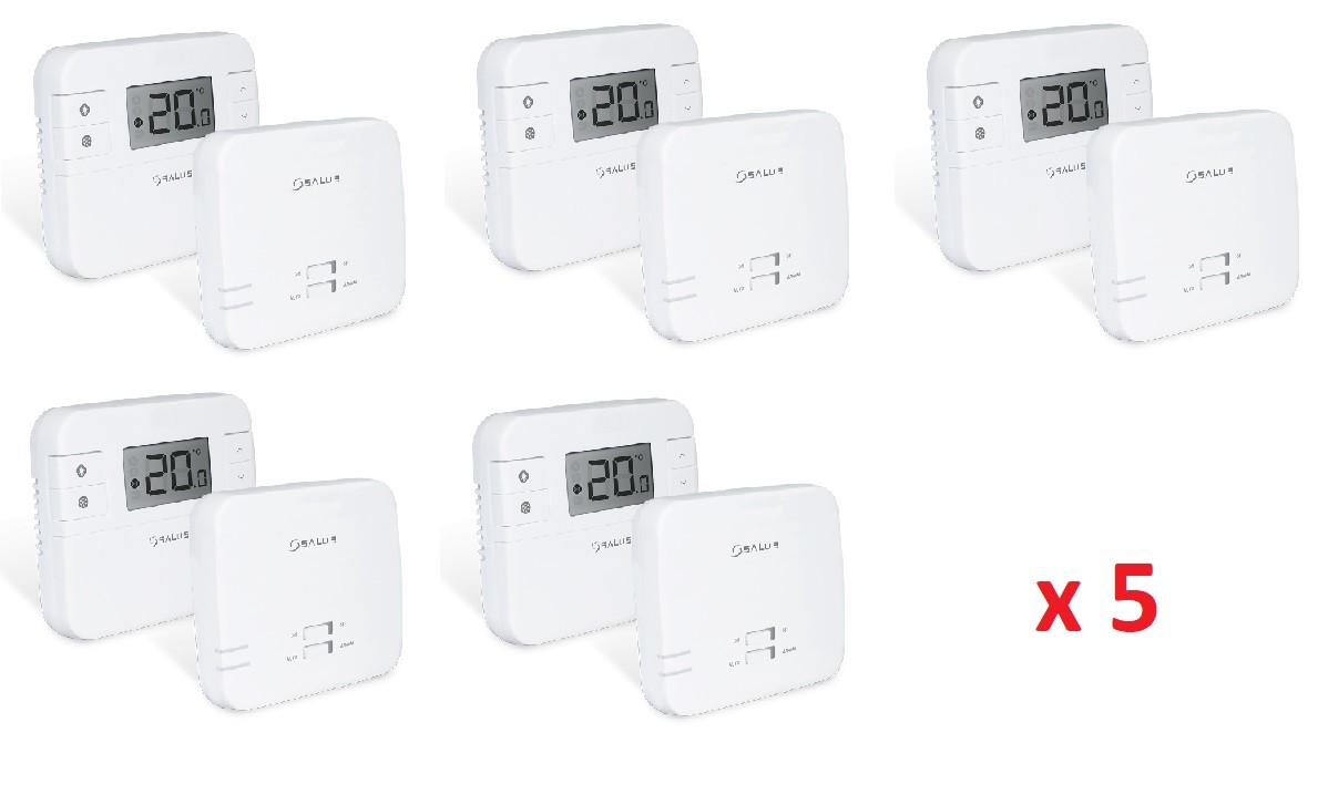 5 x SALUS RT310RF DIGITAL WIRELESS ELECTRONIC ROOM THERMOSTAT RF STAT x 5  NUMBER | eBay