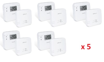 5 x SALUS RT310RF DIGITAL WIRELESS ELECTRONIC ROOM THERMOSTAT RF STAT x 5  NUMBER | eBay