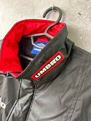 NOTTINGHAM FOREST 1990 TRAINING FOOTBALL JACKET UMBRO TRACK TOP
